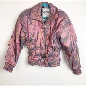 Vintage Iridescent Obermeyer Ski Jacket